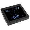 TS-WP10 Shower Clock Innovative Timer Waterproof Thermometer Hygrometer Bathroom Supply(Black )
