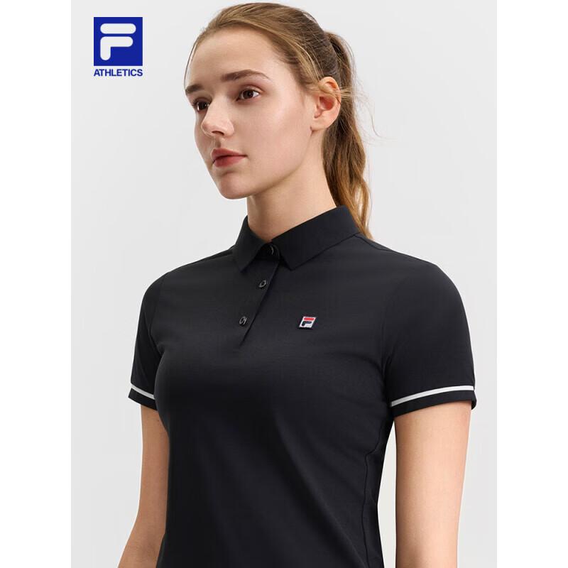 Fila Women's Short Sleeve Knit Polo Shirt