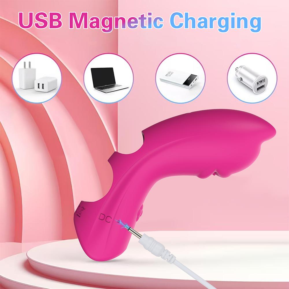 Finger Vibrator Dildo Sex Toy For Women G Spot Clitoris Nipple Stimulator Vagina Anal Massager Female Masturbator Adult Supplies