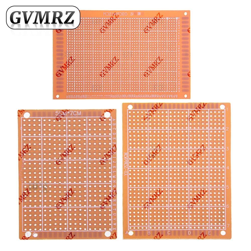 Phenolic PCB Prototype Board Universal Through Hole Perfboard for DIY Electronic Projects