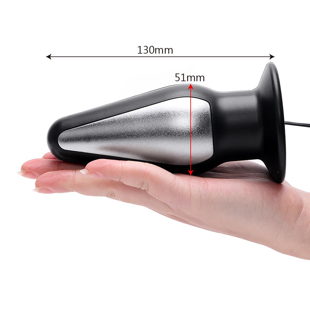 Strongest  Power Box,Electro Shock Pulse Anal Butt Plug Masturbator Electric Stimulate Penis Plug Cock Ring,Sex Tool For Men