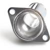 CarBole 50 Degree Chrome Plated 2660 Water Neck Thermostat Housing Fits For Chevy Small Big Block For Chevy (WTN1006)