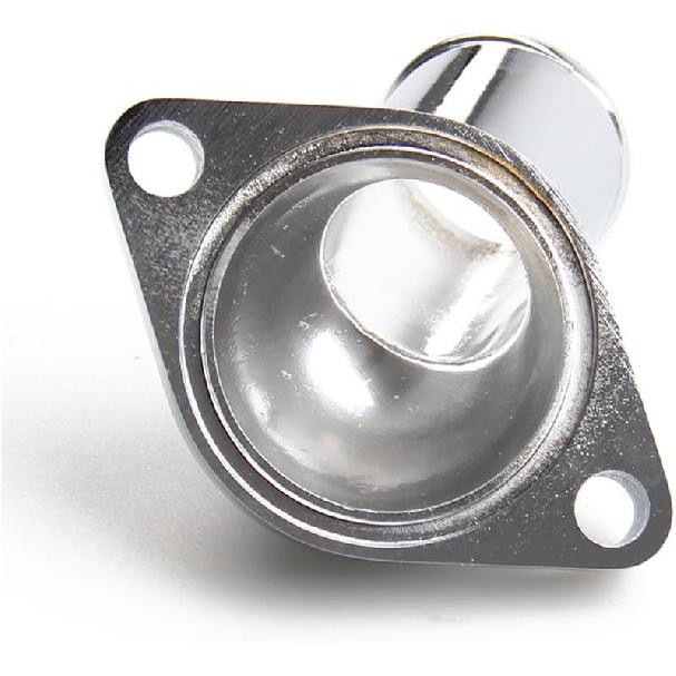 CarBole 50 Degree Chrome Plated 2660 Water Neck Thermostat Housing Fits For Chevy Small Big Block For Chevy (WTN1006)