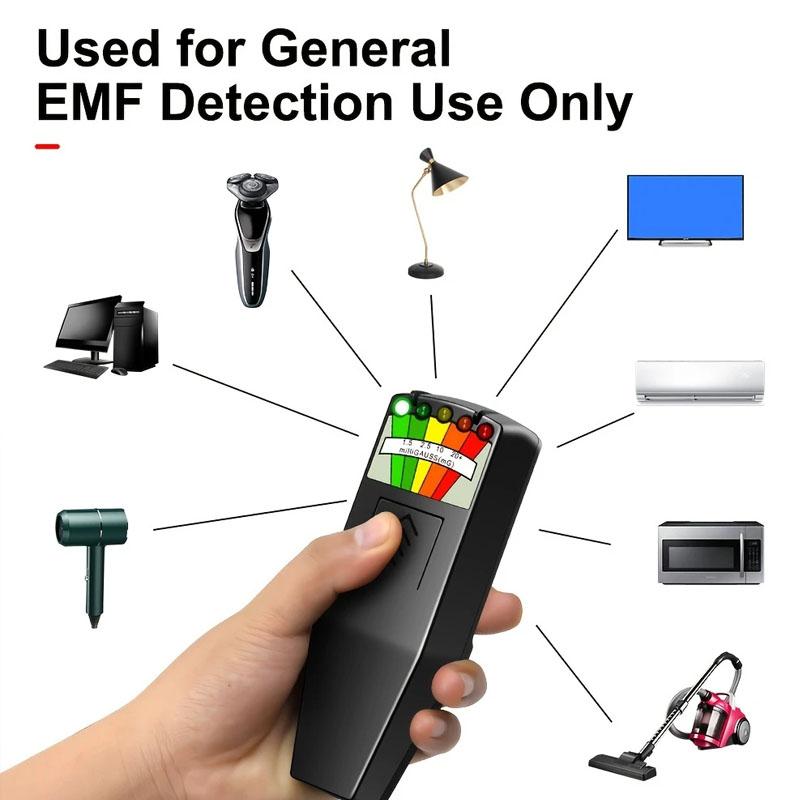 Radiation detector, EMF electromotive force meter, handheld tester, electromagnetic field radiometer (excluding battery)