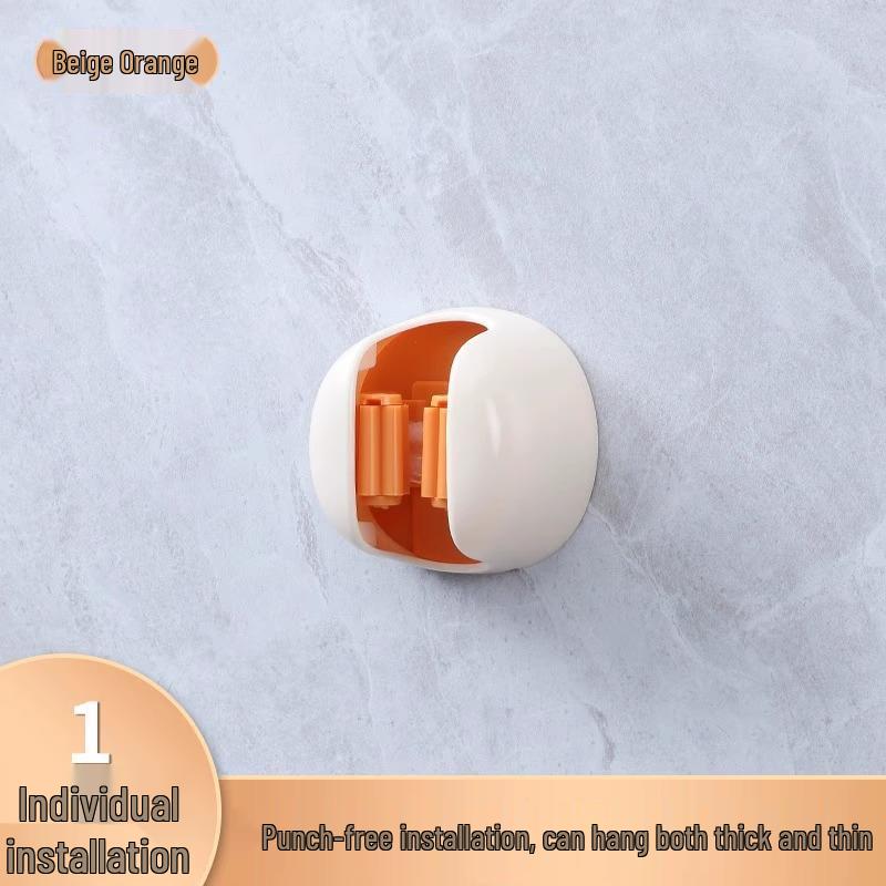 Punch-Free Wall-Mounted Mop and Broom Holder