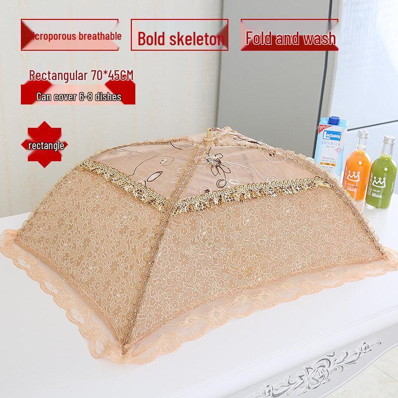 Long Foldable Mesh Food Cover Tent