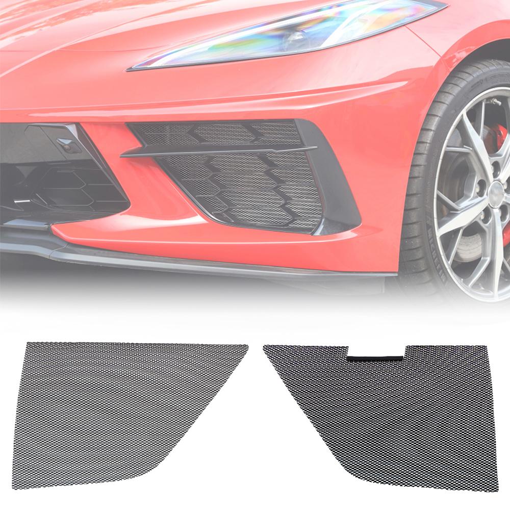 Hochwertiger Lufteinlassgitter-Schutz Für Front-/Seitenkühlerabdeckung Passend Für Chevrolet Corvette C8 2020-2022 Zubehörteil
