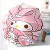Rabbit My Melody Automatic Opening and Closing Folding - A Good Choice for Gifts, Fashionable and Convenient Umbrella With Cute Cartoon Characters, Du