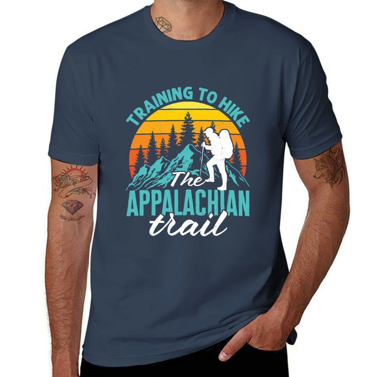 Training To Hike the Appalachian Trail TShirt Casual Daily Graphic Tee S