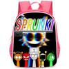 Rhythm Box Sprunki Hra Anime Batoh Studentský Školní Taška Počítačová Taška