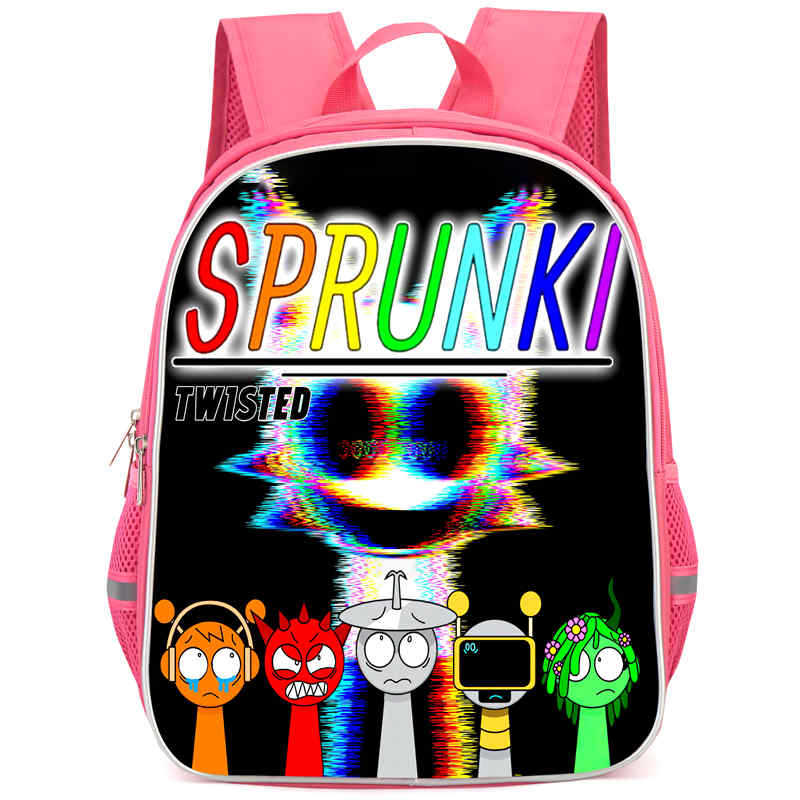 Rhythm Box Sprunki Hra Anime Batoh Studentský Školní Taška Počítačová Taška