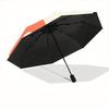 1pc Halloween Ghost Automatic Open/Close Umbrella, Ideal Fan Gift for Birthday, Christmas, Trendy Fashion Yy250828059