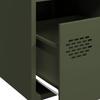 Sideboard Olive Green 68 X 39 X 73.5 Cm Cold Rolled Steel