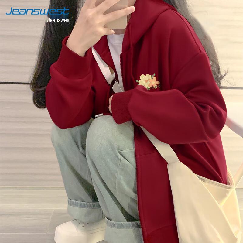 JEANSWEST Women's Fall Hooded Sweatshirt