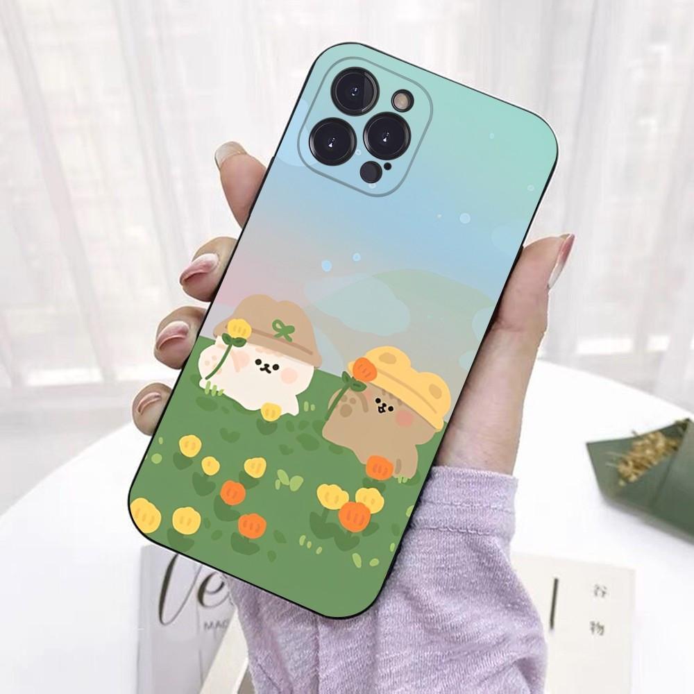 Iphone15 Pro Mobile Phone Case Abstract Illustration Mobile Phone Case Hair Color Painting Anti-Drop For Anti-Drop Mobile Phone