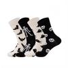 Halloween Cotton Socks for Men and Women, Creative Design