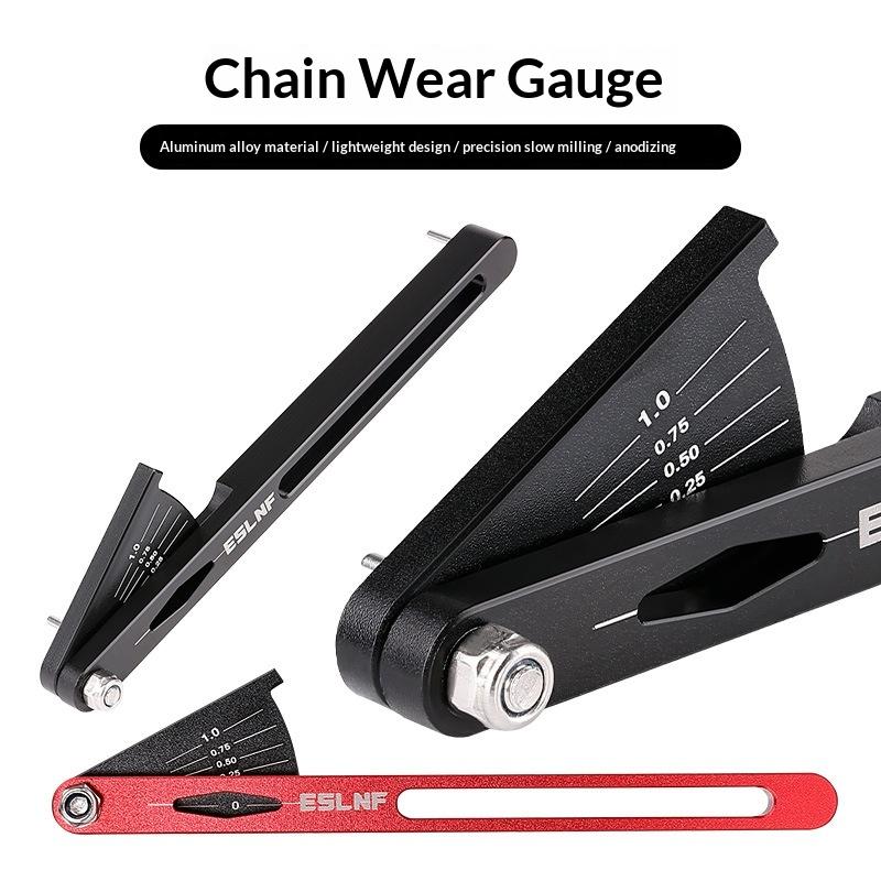Chain Checker Chain Wear Indicator Tool Kits Multi-Functional Chains Gauge Measurement For Mountain Road Bike