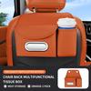 Car Seat Back Organizer with Tissue Box Holder