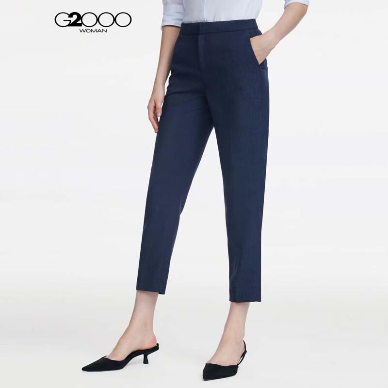 G2000 Women s Business Casual Cropped Cigarette Pants 34