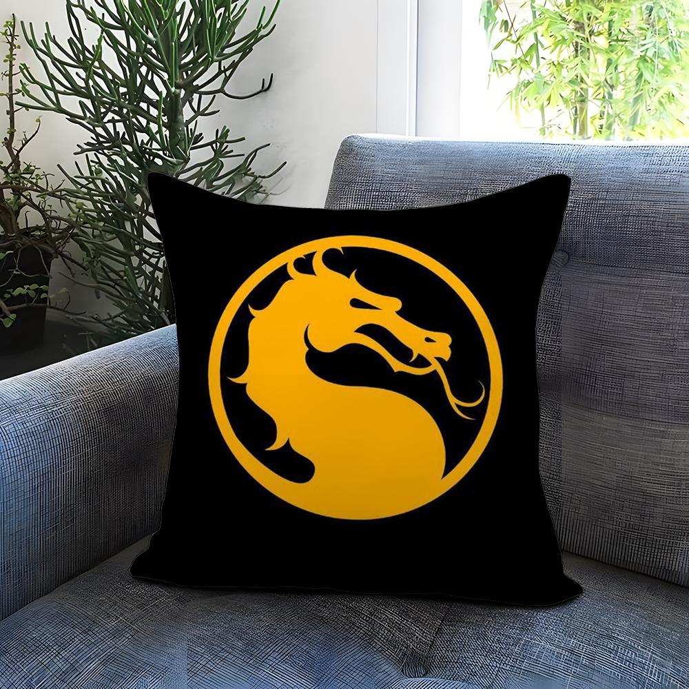 M-Mortal Kombat Наволочка Удобная Двусторонняя Наволочка Идеально для Автомобиля Дивана Спальни и Других Мест 30cmx30cm