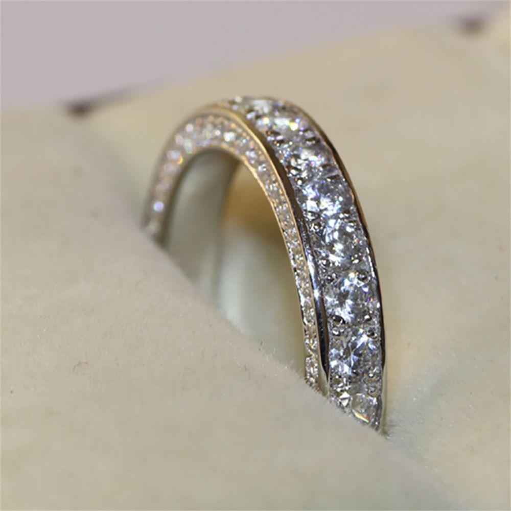 

New Popular Fashion Jewelry With Diamonds Zircon Stone Rings Rings Jewelry Rings Hand Decoration