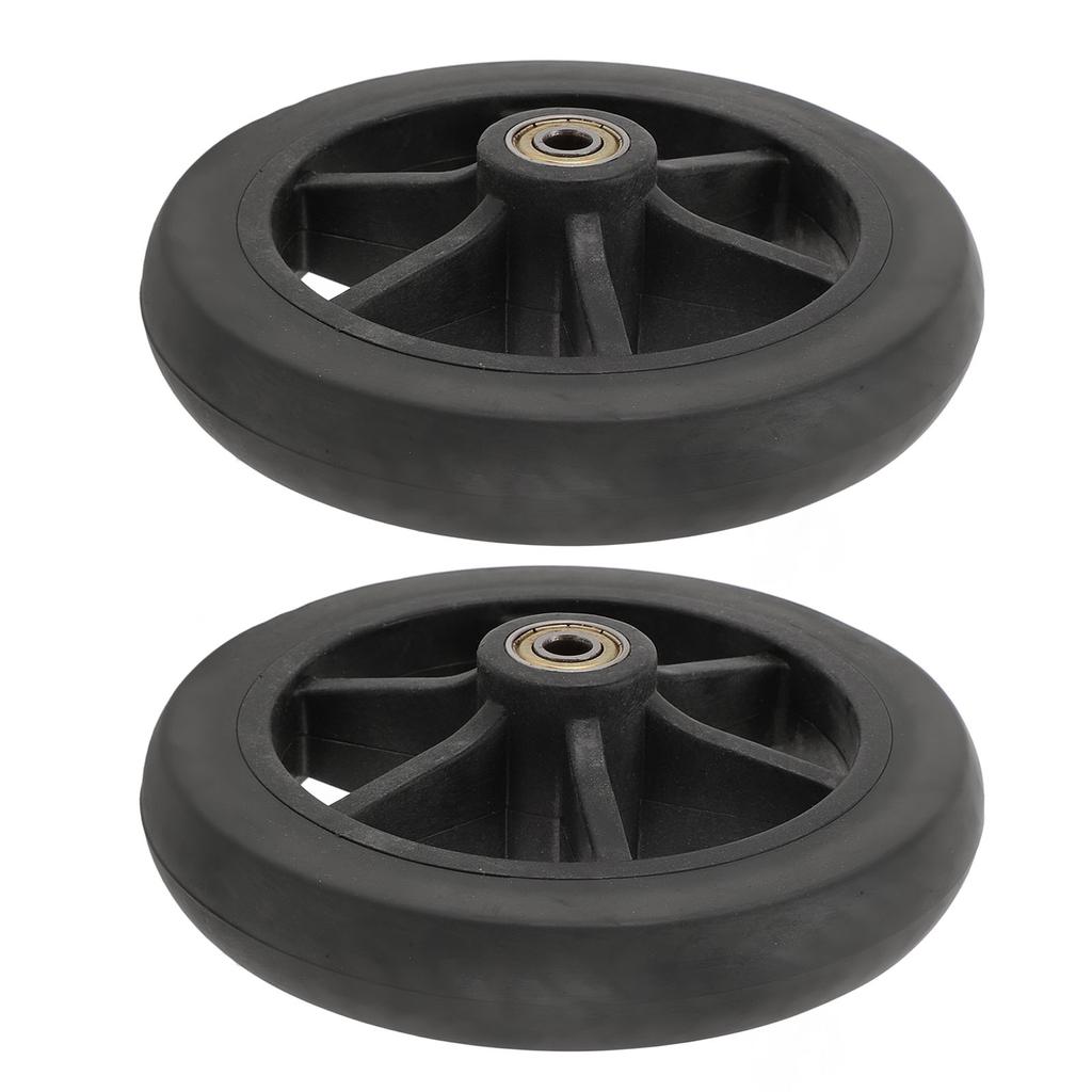 2pcs Wheelchair Wheel 6 Inch Replacement Electric Wheelchair Accessory for Most Electric