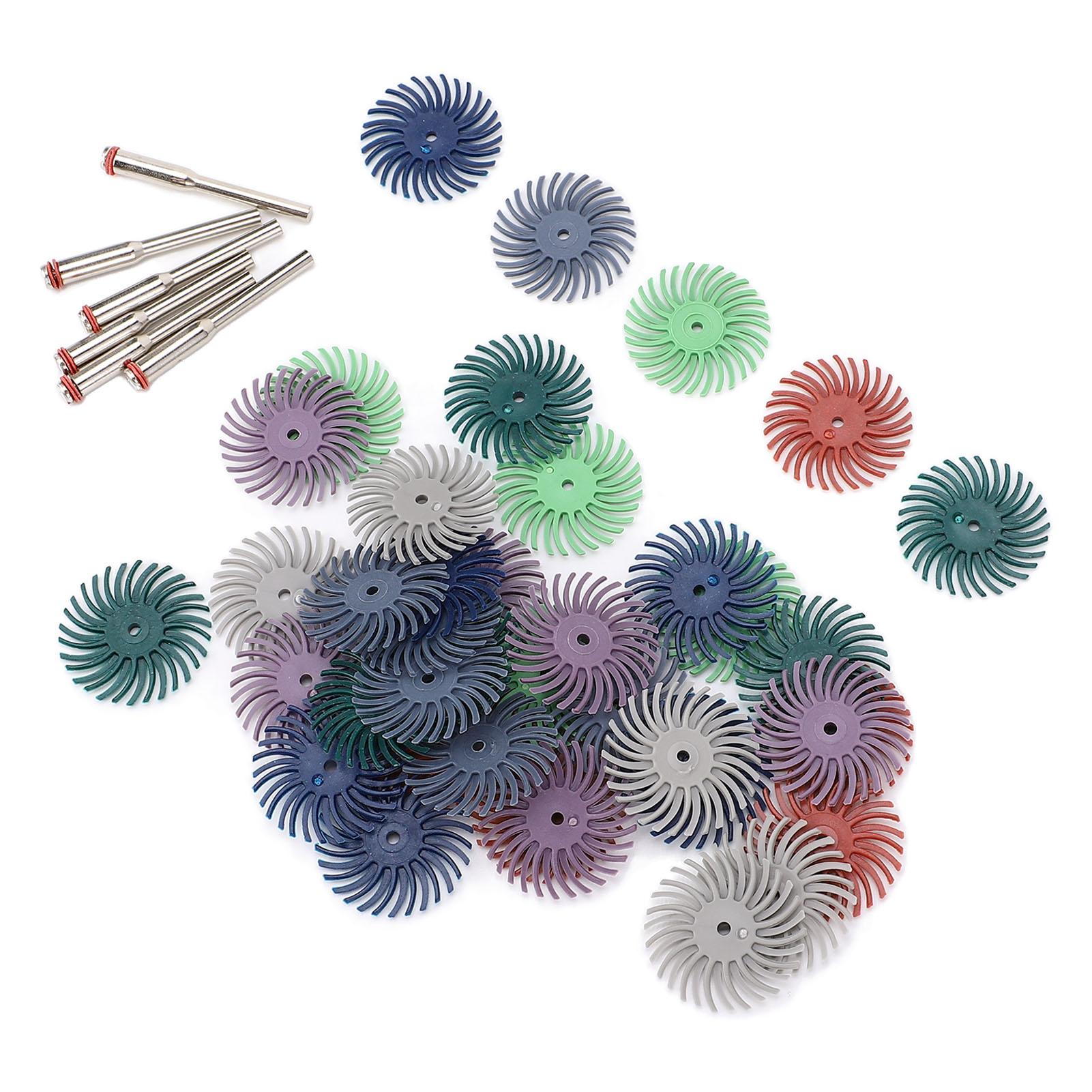 

Мини-полировальные круги из 42 штук с 6 шатунами, набор дисков для полировки щетины для деталей по дереву