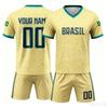 Customizable Team Jersey and Shorts Set Breathable Quick Dry Athletic Uniform for Sports Training and Matches
