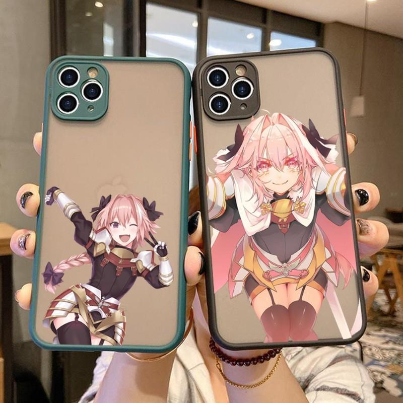 Astolfo Cute Sexy Girl Phone Case For IPhone 14 13 12 11 Mini Pro Max XS X Max XR 8 7 Plus SE 2022 Skin Color Phone Cover