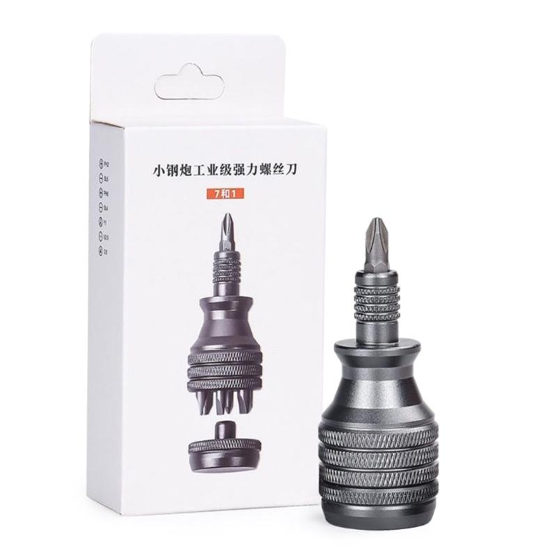 Efficient & Reliable Screwdriver Set Convenient Magnetic Bit Holder Tool Hand Screwdriver set Removal for Simple Use