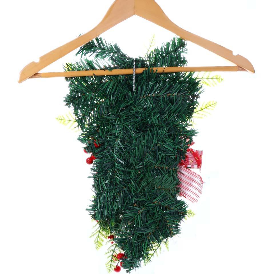 Festival Party Decor Candy Cane Christmas Decorations Wreath Christmas Tree Garlands Rattan