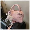 Crossbody bag women's bag new fashion shoulder portable bowling bag summer versatile niche pillow bag