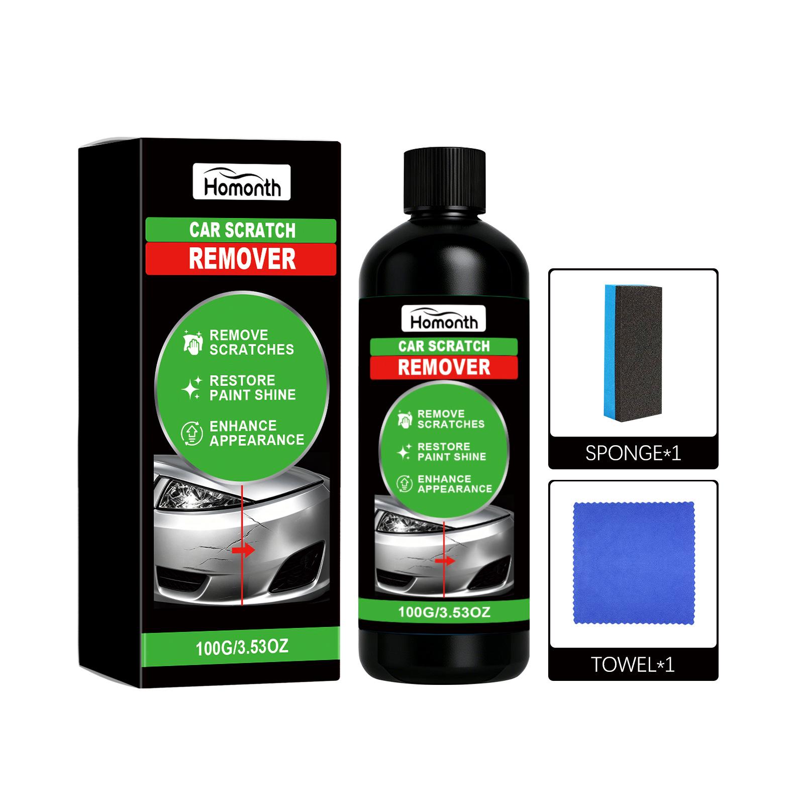 HOMONTH Car Scratch & Swirl Mark Polishing Kit for Surface Care