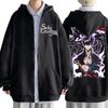 Cool Streetwear Patterned Hoodie Suitable for Both Men and Women, Anime and Manga Soft ZIP-UP Hoodie, Song Jinyu Printed for Both Men and Women