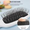 Blue and White Series Pet Grooming Comb Set: Detangling Knife, Fluffy Comb, Button Comb