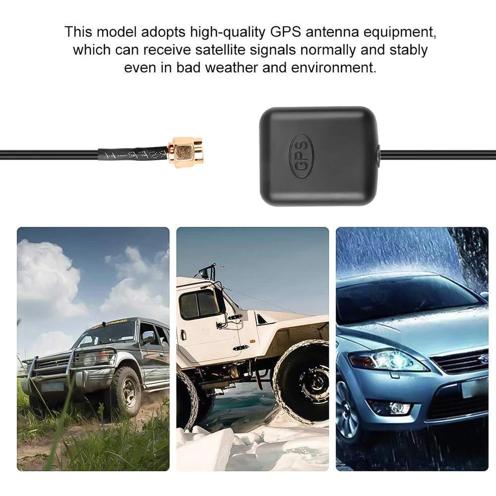 Car GPS Antenna SMA Connector 3 Meter Cable GPS Receiver Auto Aerial Adapter For Car Navigation Camera Mp5 Player