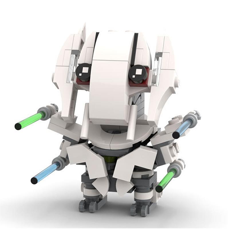 

Bricklink MOC Star Movie Фигурки Brickheadz Наборы Grievous Battle Droids Модель Коллекция Строительные блоки Детские игрушки Подарок