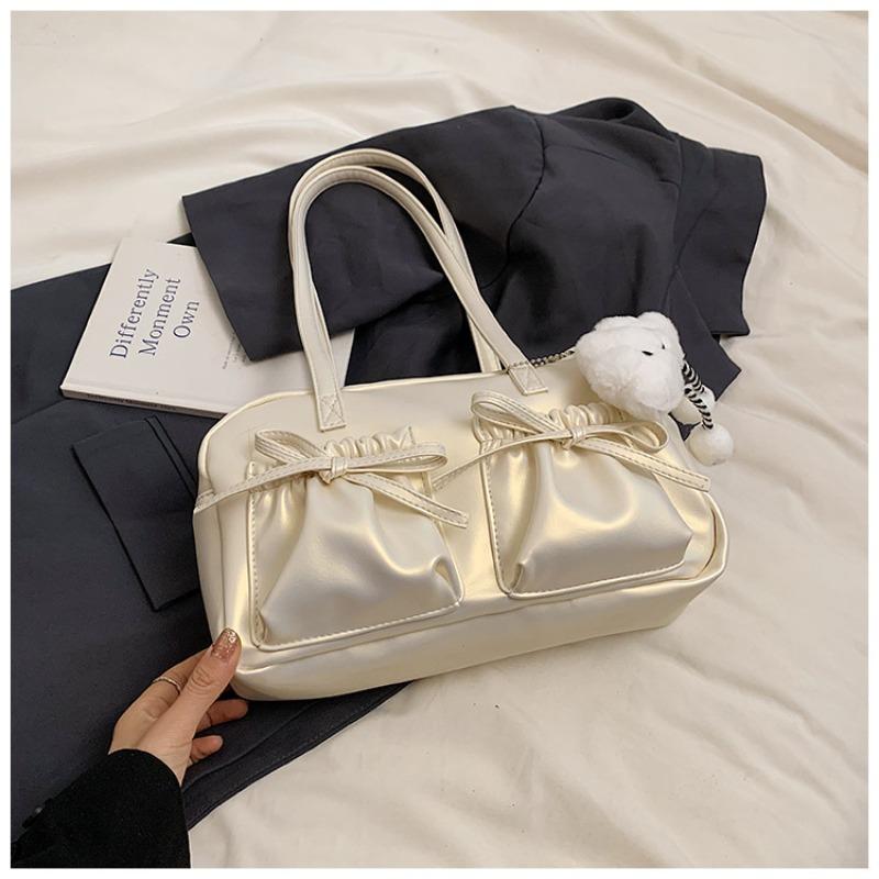 Fashion Commuter Large-capacity Bag Female New Trendy College Student Class Shoulder Bag Casual Portable Tote Bag