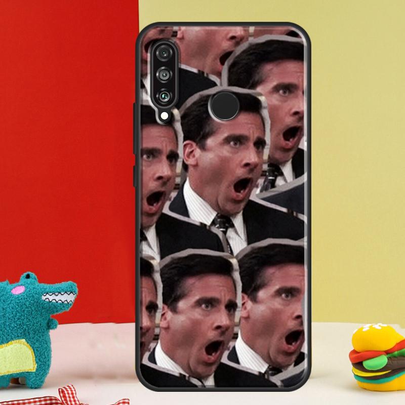 Michael Scott The Office For Huawei Nova 12s 12i 11i 8i 9 10 SE Y91 Y90 Y60 Y70 Y72 Y61 P20 P40 P30 Lite P60 Pro Case
