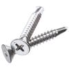 Bingyu BX-7 410 Stainless Steel Cross Recessed Countersunk Self-Drilling Screws