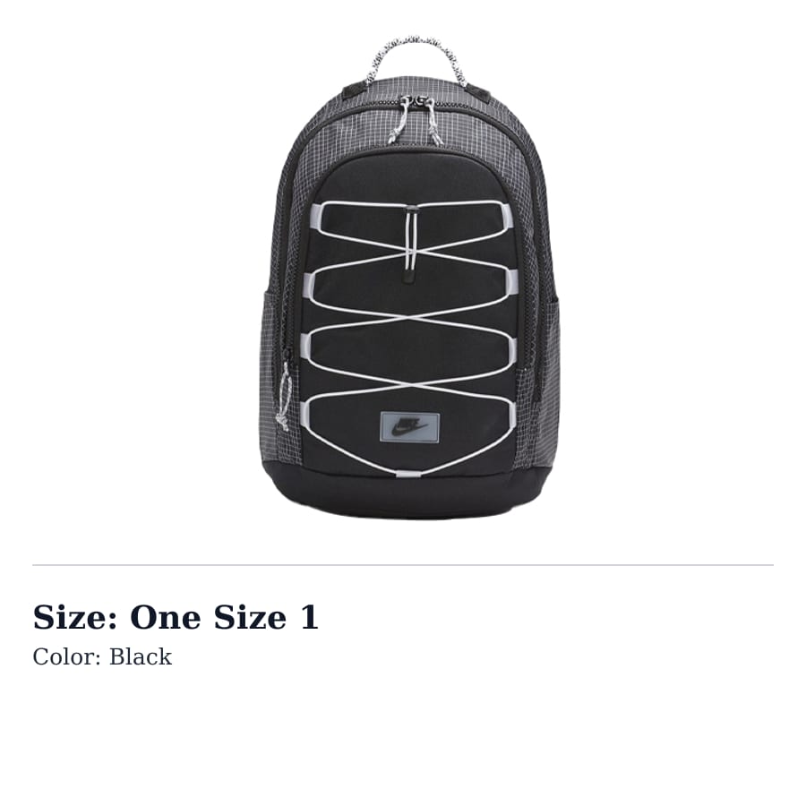 Nike Hayward Fabric Backpack Regular Unisex