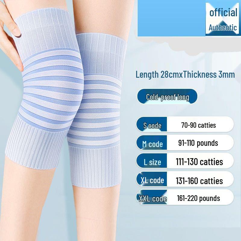 Unisex Mulberry Silk Knee Pads for Warmth and Joint Protection in All Seasons