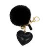 Elegant Heart Shaped Keychain With Rhinestones And Tassels For Bags And Keys Sturdy Zinc Alloy Design Key Pendant