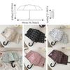 U-Shaped Handle Folding Umbrella 8-Rib Manual Travel Rain Umbrella UV Protection Umbrella  Outdoor