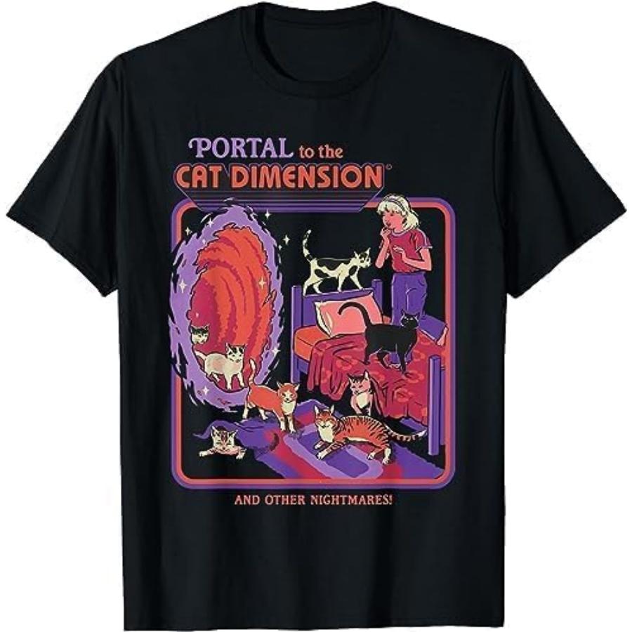 AspeAr Funny Portal to The Cat Dimension T-Shirt XXXXXL разноцветный
