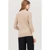 Benetton Two Tone Sleeve Slim Rib Knit Bakpe1561