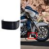 Stahl Motorrad Vorderradschutzblech Schürze Dekorativer Schutzverkleidung für Harley Road Ultra Road Electra Tri Glide Electra