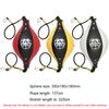 Saco de Pancada Boxe Pera PU Velocidade Bolsa Resistente Reflexo Dupla Face Boxe Esquiva Bola de Velocidade Inflável de Chão ao Teto Saco de Pancada