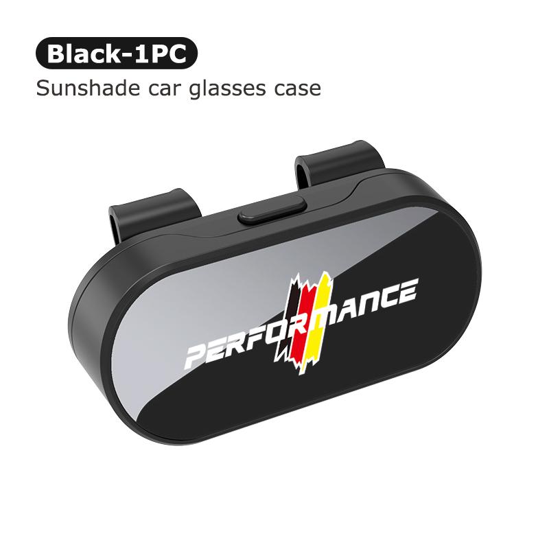 Car Eyewear Case Sunglasses Holder Sun Visor Storage Protective Box For BMW Performance M Alpina M3 M5 iX iX1 iX3 iX6 iX7 G20