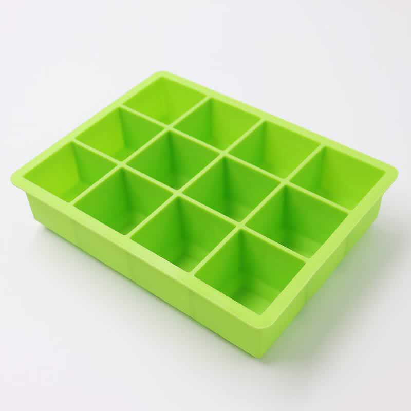Large Capacity Silicone Ice Cube Tray